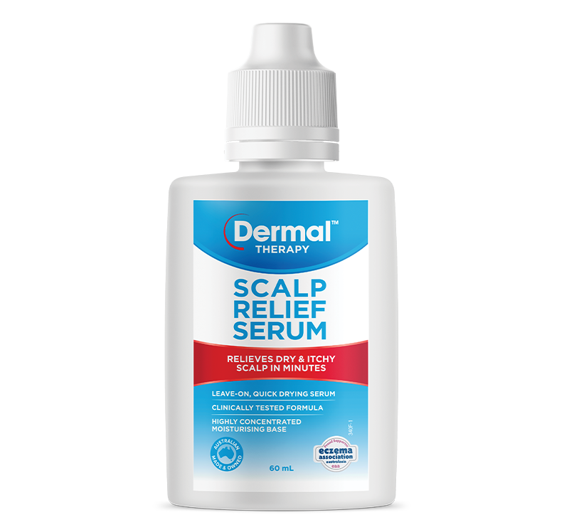Scalp Relief Serum Front of Bottle Image