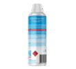 Back view of Dermal Therapy Foot Odour Control Powder Spray bottle showing product information and barcode