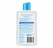 Back of Dermal Therapy hair restoring shampoo and conditioner bottle with ingredients and directions