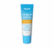 Blue Dermal Therapy lip balm tube labelled pawpaw with white and orange panel