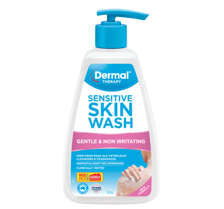 Sensitive Skin Wash Body wash for sensitive skin Dermal Therapy