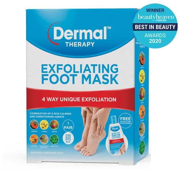 Exfoliating Foot Mask Dermal Therapy