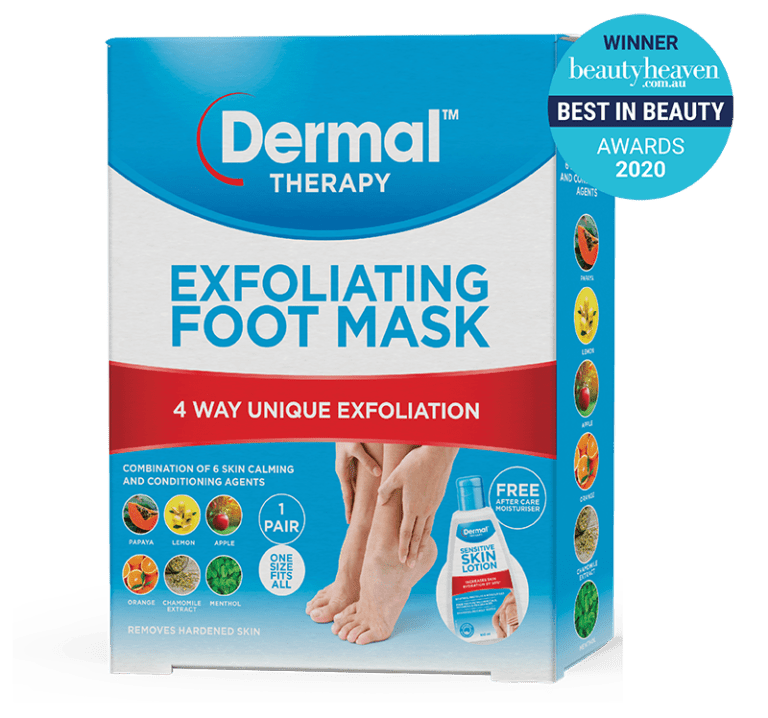 Exfoliating Foot Mask Dermal Therapy