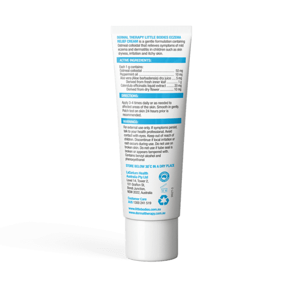 Eczema Relief Cream Baby eczema cream Dermal Therapy