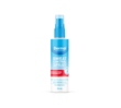 Front view of Dermal Therapy Sweat Control Spray bottle with blue spray pump and clear cap