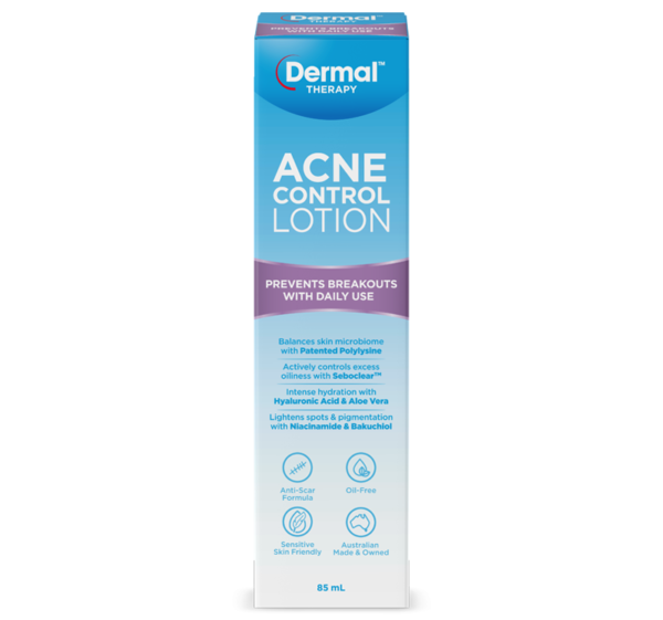 Acne Control Lotion Treatments for acne skin Dermal Therapy