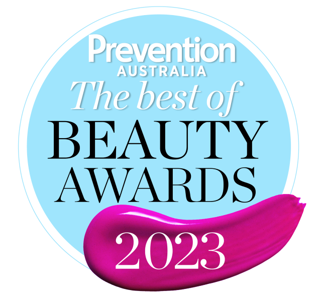 Prevention beauty awards 2023 winner badge image