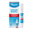 Front view of Warteze Wart Remover Pen packaging, easy to use wart removal treatment for common & plantar warts.