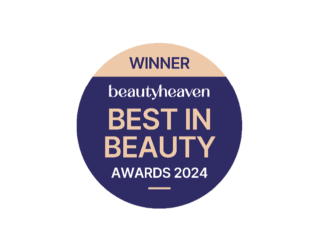 2024 beautyheaven Best In Beauty Winner Award badge