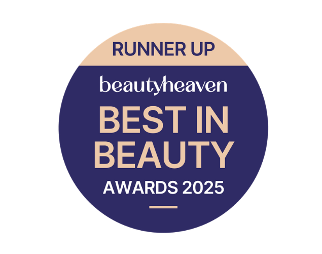 beautyheaven Best In Beauty Awards 2025 - Runner Up Badge