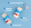 Dermal Therapy Heel Magic sticks with benefits like paraben-free, diabetes-friendly, and urea-based formula